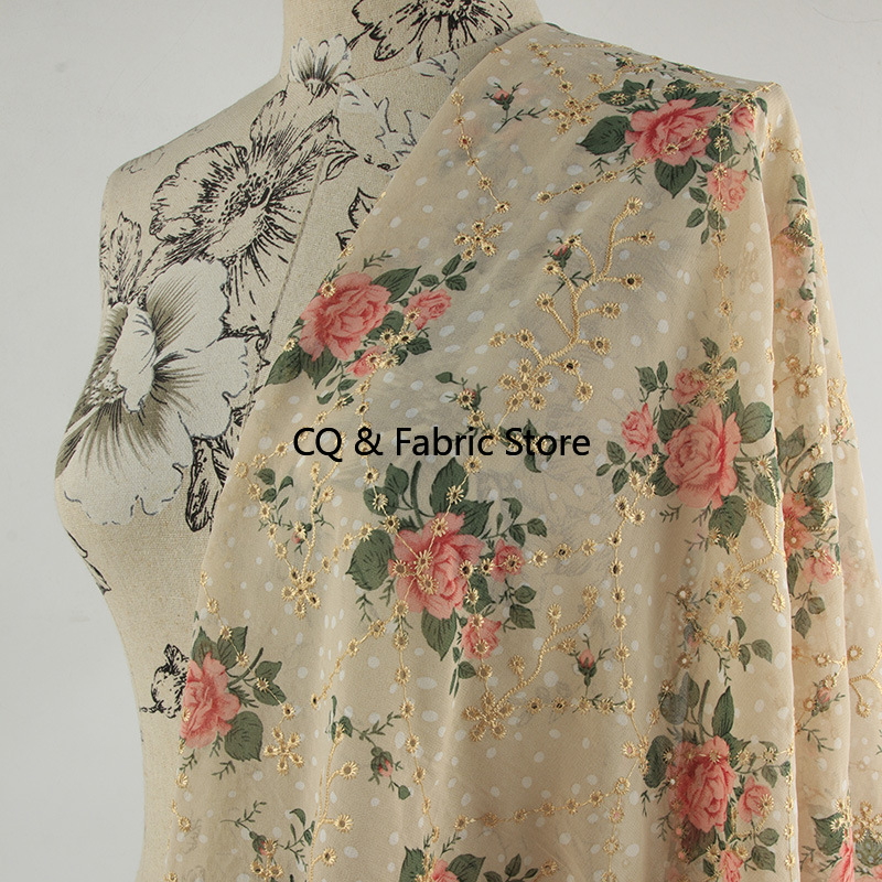 Neue Rose Muster Stickerei ged – Embroidery Rose Bewertung und Preis