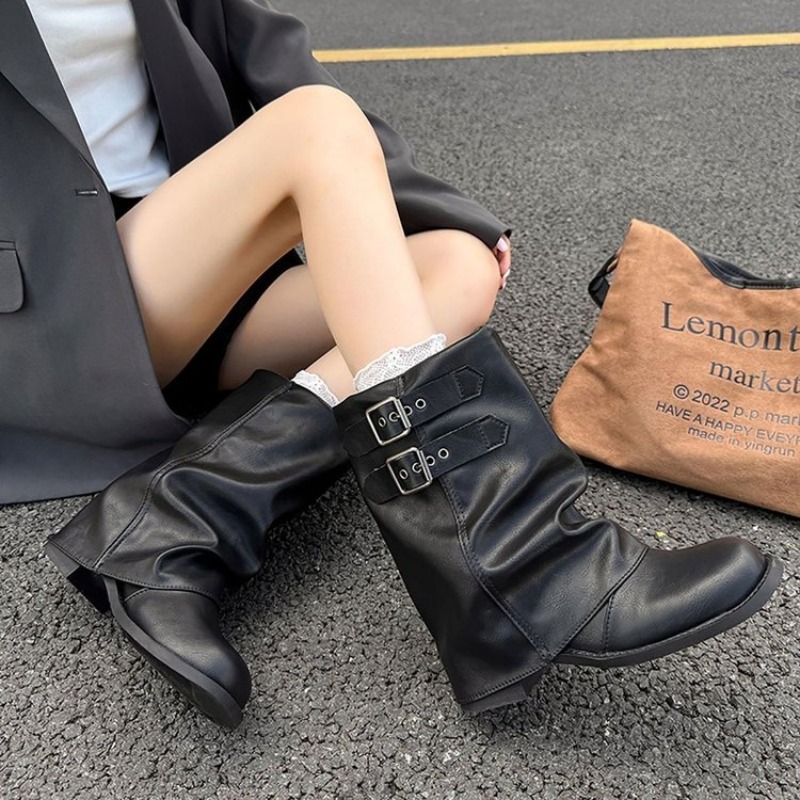 Damen-Stiefeletten mit doppelt – Embroidery Garments Bewertung und Preis